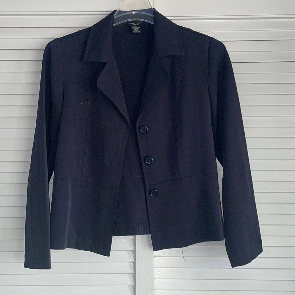 Courtenay navy blue blazer, size 8